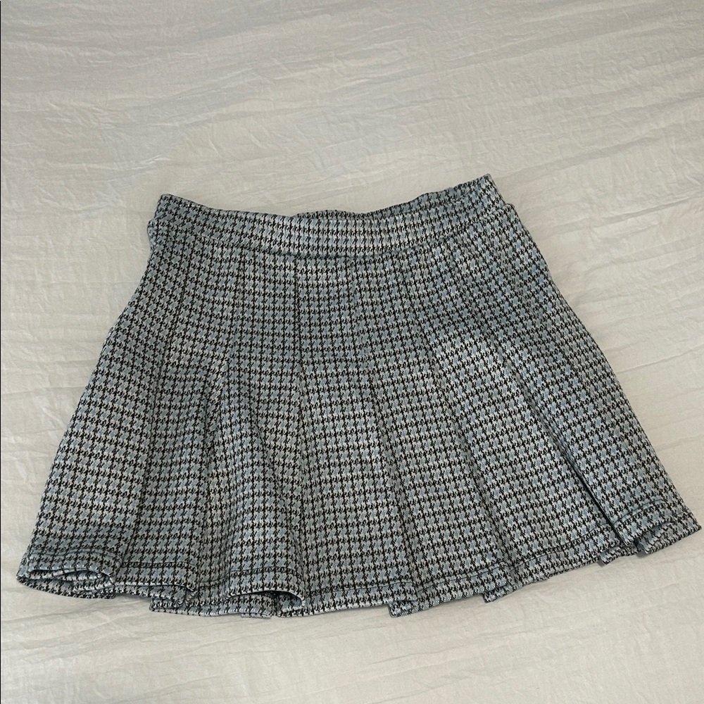 Altar'd State Black and White Skater Skirt